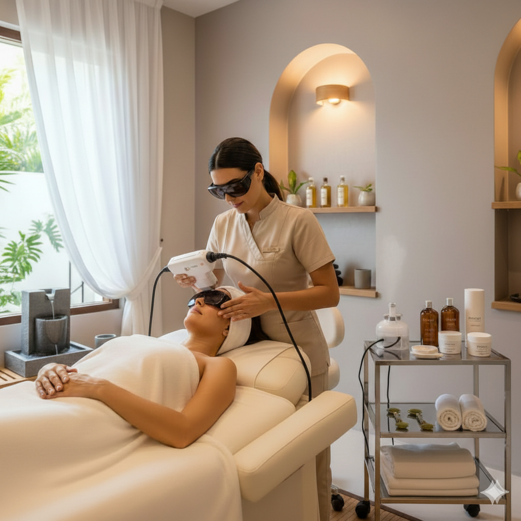 Depilación láser Facial